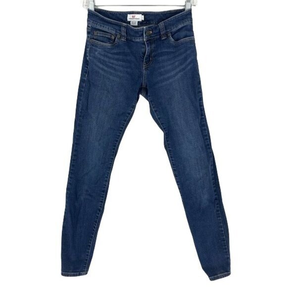 Vineyard Vines Medium Wash Denim Skinny Jeans - Picture 1 of 10